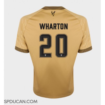 Muški Nogometni Dres Crystal Palace Adam Wharton #20 Gostujuci 2025-26 Kratak Rukav Muški Nogometni Dres Crystal Palace Adam Wharton #20 Gostujuci 2025-26 Kratak Rukav